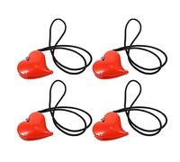 JOINPAYA 2 Ensembles Love Love Clip Clip Routre Pour Les Clips De Porte-Portefeuille Fent Wagon Fans Wagon Fans Cup Booster Air Boucts Net Carabiner Portable LED Chod Dog Red Rope Rope