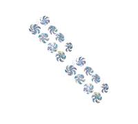 JOINPAYA 2 Ensembles Vent Décoratif Reflectif pour Jardin Dispositif Oiseaux Plein Air pour Pêcheries Vergers