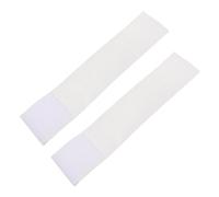 JOINPAYA 2 pièces Brassard Capitaine Football Blanc DIY Bande Souple Usure Brassard Équipe Polyvalent pour Joueurs