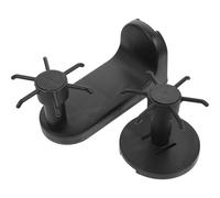 JOINPAYA 2 Pièces Crochet pour Ustensiles Cuisine Rotatif 360°, Six Griffes | ABS Auto-adhésif sans Perçage, Montage sous Meuble ou Mur, Protège les Surfaces, pour Tasses et Casseroles