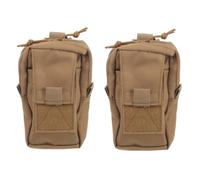 JOINPAYA 2 Pièces de téléphone Mobile Banane pour téléphone de téléphone pour Sports de Plein air à Taille extérieure Pochette Utilitaire Tissu Oxford Kaki