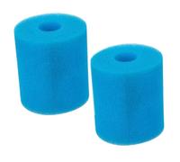 JOINPAYA 2 pièces Filtre Mousse Piscine Réutilisable Remplacement Compatible Pompe Piscine Filtration Anti-bouchage Nettoyage et Débris
