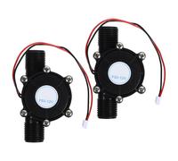 JOINPAYA 2 Pièces Générateur Hydraulique Dc Micro-turbine à Eau Compact pour Production D'électricité avec Fonctionnement Silencieux et Installation Facile Extérieur