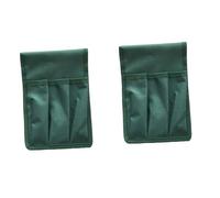 JOINPAYA 2 pièces Housse de Rangement pour Tabouret de Jardinage Vert Sacoche à Outils Robuste et Portable Agenouilloir avec Multiples Poches Pratique pour Organiser Outils de Jardin