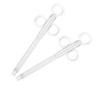 JOINPAYA 2 Pièces Mangeoire pour Oisillons, Nourrisseur pour Oiseaux de Compagnie, Alimentation Liquide, Plastique, pour Réhabilitation et Entraînement Extérieur, pour Bébés Oiseaux