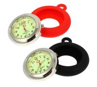 JOINPAYA 2 Pièces Montre à Gousset Infirmière en Verre Cadran Lumineux, Accessoire DIY Unique pour Poche, pour Usage Manuel Infirmier