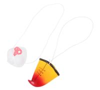 JOINPAYA 2 Pièces Nez Factice de Lapin et Bec de Perroquet, PVC | Courbe Réaliste, Pose sans Maquillage, pour Théâtre, Garçon Fille et Familles, Événements à Thème et Scène