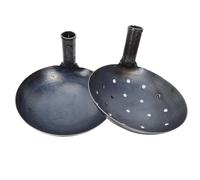 JOINPAYA 2 Pièces Passoire à Creuser Et à Outils D'aménagement Paysager Outil De Jardin Multifonctionnel Cat Litter Scoop Metal Pelle à Terre Silver