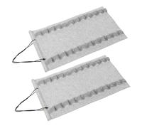 JOINPAYA 2 Pièces Présentoir Ceintures Arts Martiaux Support Mural Feutre pour Karate Taekwondo Organisateur Robuste Compatible Toutes Ceintures Installation Rapide et Flexible