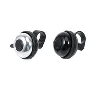 JOINPAYA 2 pièces Sonnette Aluminium Noir Clochette Guidon Puissante pour VTT Vélos Garçon Fille et Adultes