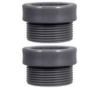 JOINPAYA 2 Pièces Stabilisateur de Parasol de Piscine Adaptateur Fileté PP | Compatibilité, Résistant aux Intempéries Vent, pour Plages, Stations Balnéaires et Extérieurs