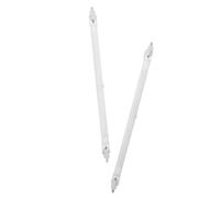 JOINPAYA 2 Pièces Tube Chauffant de Remplacement en Quartz Céramique | Blanc, Usage Appartement et Bureau, Économie D’énergie, Sécurité pour Tous Âges, Adapté aux Seniors aux Enfants