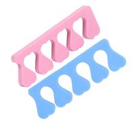 JOINPAYA 20 Paires Séparateurs D’orteils en Mousse, Séparateurs Doigts-orteils Bleus, pour Ongles des Mains Pieds, Protège le Vernis Frais, Outils de Manucure et Pédicure Couleur Aléatoire
