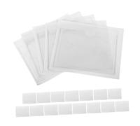 JOINPAYA 20 pièces Pochettes Adhésives Transparentes pour Étiquettes et Cartes Protection Étanche et Organisation pour Documents Étiquettes Expédition et Cartes Identification