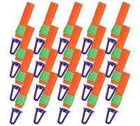 JOINPAYA 20 pièces Rallonge Crayon Couleur Gras Plastique Porte-crayon Extension Confortable pour Prolonger la Durée des Crayons Gras Huileux