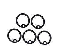 JOINPAYA 20 Pièces Silencieux pour Médailles De Chien Silicone Lot de Cercle De Silence pour Chien Médaille pour Pratique Et Discret