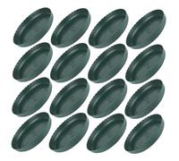 JOINPAYA 20 Pièces soucoupes pour Pots de Fleurs en Plastique Plantes Plateau de Base pour Pot de Fleurs Portable Plateau de Soucoupe végétale Attrape-Gouttes Green