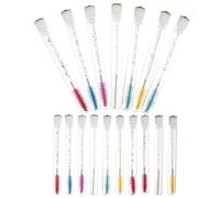 JOINPAYA 20 Tubes à Mascara Vides Transparents avec Brosses à Cils Intégrées, Contenants Rechargeables Pratiques pour Maquillage des Yeux, Flacons Légers pour Usage Style Plusieurs styles