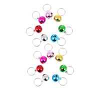 JOINPAYA 24 Pièces Clochettes Décoratives en Métal Multifonctions Adorables pour Colliers de Chiens et Chats, Accessoire pour Noël et Bureau