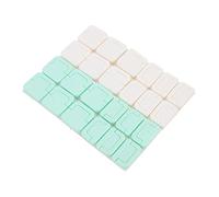 JOINPAYA 24pièces Couvre- De Pour Garçon Fille Bouchons Électriques Étanches Cache Sécurité Pour Garçon Fille Compatible Avec Deux Et Holes Blanc Et Vert