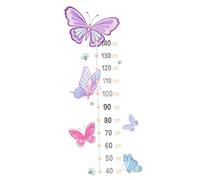 JOINPAYA 2feuilles Courbe De Croissance De Garçon Fille Et Garçon Fille Stickers Muraux Pour Suivi