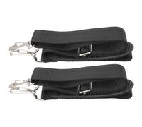 JOINPAYA 2pcs Sangle Renforcée pour Étui de Violon en Toile Noire Boucle Métallique Solide et Résistance la Saleté, Performance en Plein Air