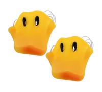 JOINPAYA 2pièces Bec De Canard Déguisement Masque De Fête pour Halloween Cosplay Nez Amusant avec Bande Élastique Accessoire De Costume pour Événement