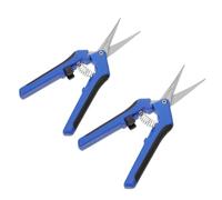 JOINPAYA 2pièces Ciseaux De Jardinage Pratiques Acier Inoxydable Sécateur Fiable pour Tailler Fleurs Branches Haies Et Petits Arbres Outil Jardin Et Facile à Transporter