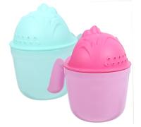 JOINPAYA 2pièces De Rinçage Pour Garçon Fille De Douche Forme De Cascade Sans Parfaites Pour Bain Lavage Des Cheveux Des Garçon Fille Vert Rouge