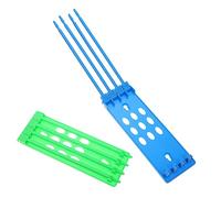 JOINPAYA 2pièces Supports pour Bagues De Volaille avec Rangement Multi- Organisateur pour Pattes De Poulet Et Pigeons Accessoires Anneaux Colorés