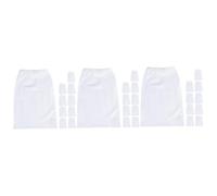 JOINPAYA 3 Ensembles Filtre À Piscine Chaussettes D'écumoire De Piscine Paniers De Filtres Chaussette De Panier D'écumoire Chaussettes Skimmer Piscine Hors Sol Nylon Blanche 10 Pièces * 3