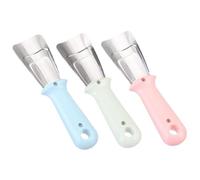JOINPAYA 3 Ensembles Pelle À Dégivrage Bloc Cuillère À Glace Grattoir À Glace pour Congélateur Grattoir À Glace Au Congélateur Scoop Pelle À Glace Acier Inoxydable 3 Pièces * 3