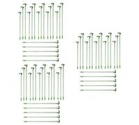 JOINPAYA 3 Ensembles Tuteurs De Support pour Fleurs Tige Unique Piquets De Plantes pour Intérieur Et Extérieur Fixation Robuste pour Orchidées Et Petites Plantes Pot 20 Pièces * 3