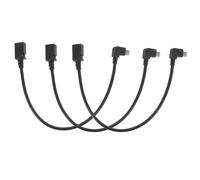 JOINPAYA 3 Pièces Câble USB vers Micro USB Coudé à 90 Degrés à Charge Rapide en Cuivre sans Oxygène Solide et Facile à Utiliser pour Chargement et Transfert de Données