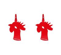 JOINPAYA 3 Pièces de Portable Forme de Poulet pour Entraînement Extérieur Entraînement et Installation Facile Effet Éclaboussure Fluorescente pour à Air Comprimé