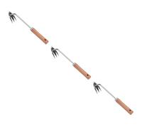JOINPAYA 3 Pièces Outils De Désherbage Extracteurs Extracteur Amovible Outil D'extraction pour Suppression Extracteur à Main Poignée Déracinement Herbe Souleur De Racine De Désherbage Métal
