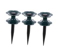 JOINPAYA 3 Pièces Piquets de Guidage pour Tuyaux Arrosage Lot de Guide de Tuyau pour Jardinage Pelouse et Agriculture Vert Noir