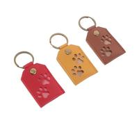 JOINPAYA 3 Pièces Porte-clés Mémoire Poils Animaux Carré Transparent pour Chiens et Chats Conserve Poils Originaux Commémoration Sentimentale pour Propriétaires Animaux Facile à Fixer Clés