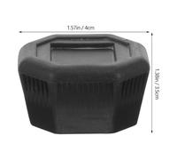 JOINPAYA 3 pièces Set de Embouts pour Poignée de Raquette de Tennis Bouchons Antidérapants Durables pour Revêtement de Raquettes Accessoires Faciles à Installer pour Remplacement Sécurisé