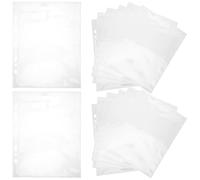 JOINPAYA 30 Pochettes de Protection Photo Transparentes 4x6 Pouces, Polypropylène Robuste, Perforées pour Classeurs A5 6 Anneaux, Recharges Plastiques pour Albums Photos, Cartes