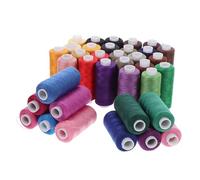 JOINPAYA 36 Pelotes de Fils à Coudre en Polyester pour Couture à la Main Assortiment 6 Sets de 6 Couleurs Variées Fils à Broder et Quilting DIY Fournitures Créatives pour Réparations et