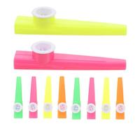 JOINPAYA 36 pièces Kazoos Plastique pour Garçon Fille de Instruments Musicaux Colorés pour Éducation Musicale pour Fêtes Écoles et Activités à Domicile