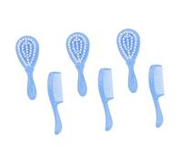 JOINPAYA 3ensembles Brosse De Bain Pour Garçon Fille Kit De Peignes Lavage Tête Garçon Fille Douce Et Sûre Pour Massage Chevelu