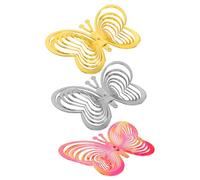 JOINPAYA 3pièces Moulin à Vent Réflecteur Forme De Et Dégradé Oiseaux pour Jardin Et Pelouse Fonctionnant à Énergie Éolienne sans Piles Ni Câblage