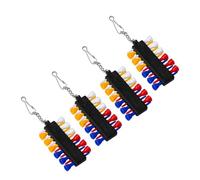 JOINPAYA 4 Ensembles Porte-Tees de Golf Compact de Supports Portables Anti-Usure pour Usage Extérieur et Intérieur Accessoire Pratique pour Golfeurs et Amateurs