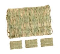 JOINPAYA 4 Pièces Coussinets de Nidification pour Poules Lot de Matelas Confortables pour Boîte à Œufs Tapis de Coopérative Antidérapants et Faciles à Nettoyer Plupart des de Poules