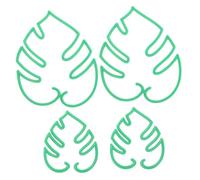 JOINPAYA 4 Pièces Enjeux de Soutien aux Plantes Rester Usine Croissance plantant Porte-Feuilles pour Plantes Supports de tiges pour boutures de Plantes Plastique Green