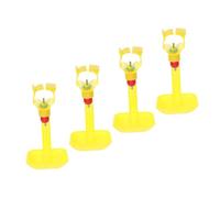 JOINPAYA 4 pièces Lot de Gobelets Abreuvoirs Suspendus pour Poulets Distributeurs Automatiques Pratiques pour Volaille Convient pour Élevage et Usage Domestique