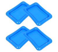 JOINPAYA 4 pièces Piscine Gonflable Garçon Fille avec Bac à Sable et Balles Océaniques Bac Buffet Polyvalent pour Jeux Eau Extérieurs Garçon Fille