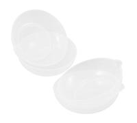 JOINPAYA 4 Pièces Plateau de Balance à Bijoux, Plateaux de Mini-balance, Plastique, avec Repères de Capacité, Cuisine et Pâtisserie, Mesures Précises, Facile à Remplacer